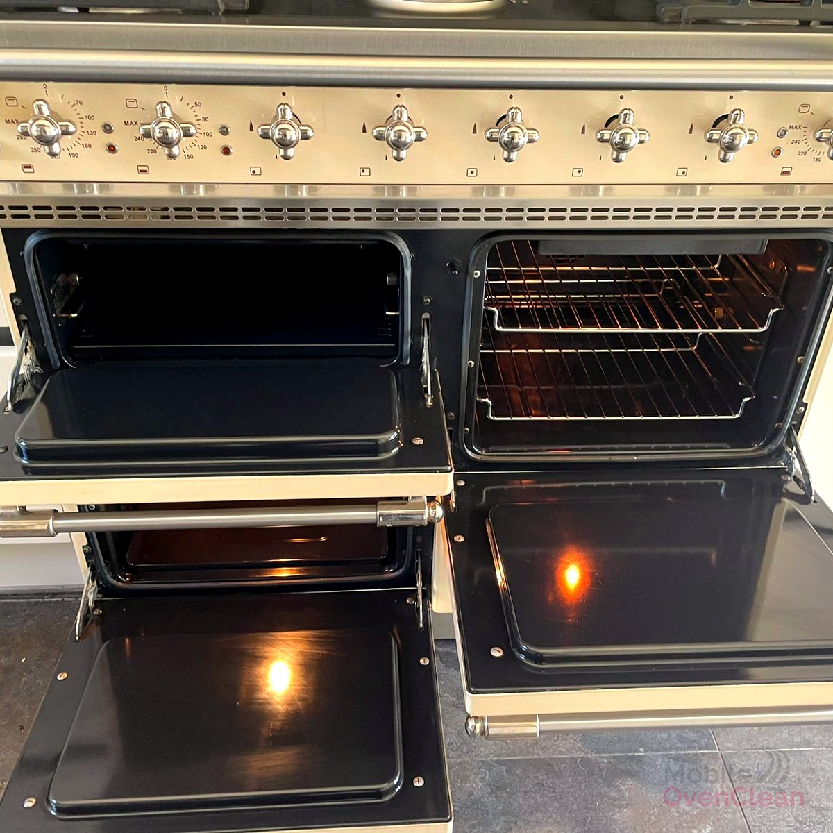 Range cooker after cleaning Walsall