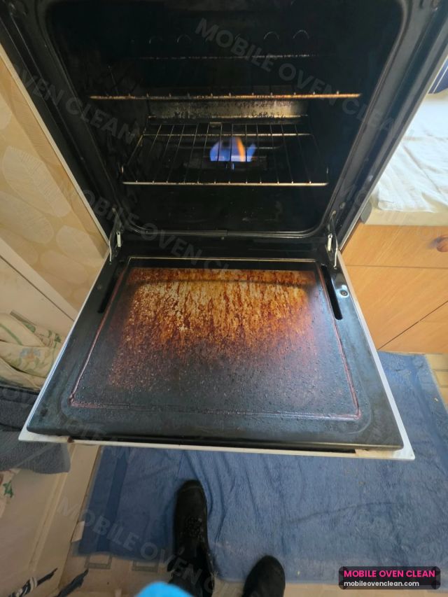 Double Oven before professional oven cleaning in Tettenhall WV6 — October 2026